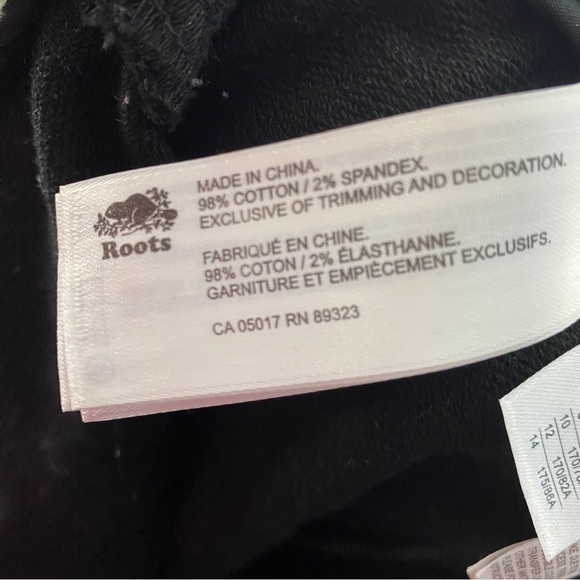 Roots Black Straight Leg Pants - Picture 9 of 12